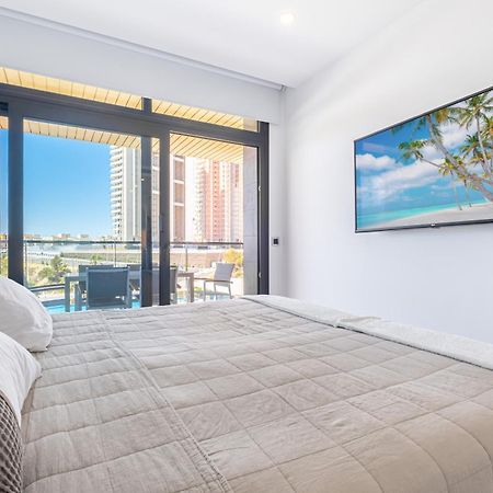 Sunset Waves Siesta Apartment เบนิดอร์ม ภายนอก รูปภาพ