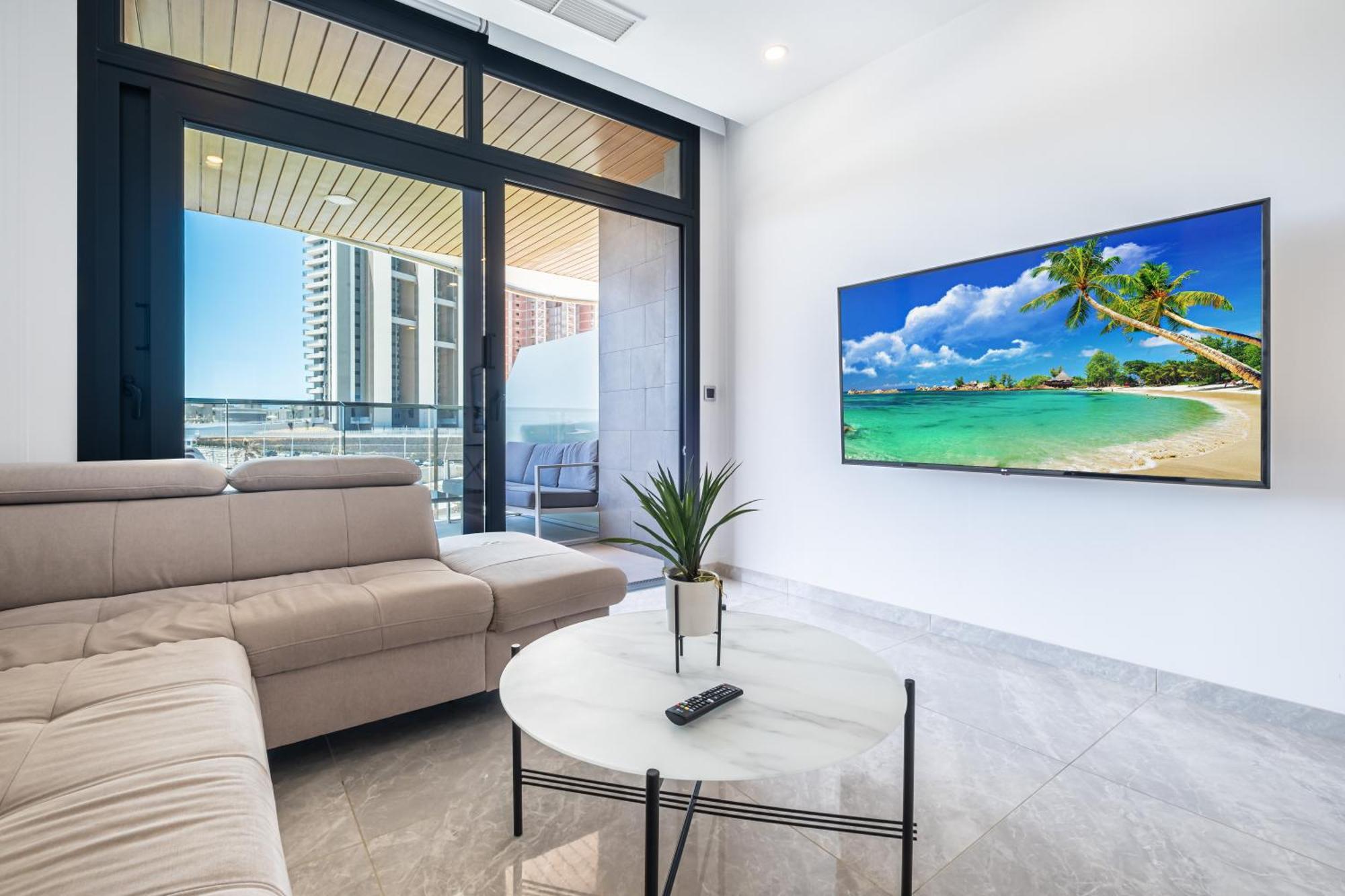 Sunset Waves Siesta Apartment เบนิดอร์ม ภายนอก รูปภาพ